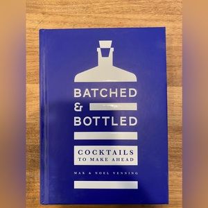 Batched and bottled cookbook